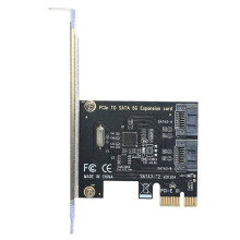 Scheda di Espansione PCIe A 6G, Scheda Controller di Espansione A 2 Porte, Chip ASM1061 per Win11/10/7