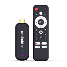 Amlogic S905L TV Box Quad Core Android14.0 4K Video WiFi BT Voice Assistant Remote Control Media Player TV Stick EU