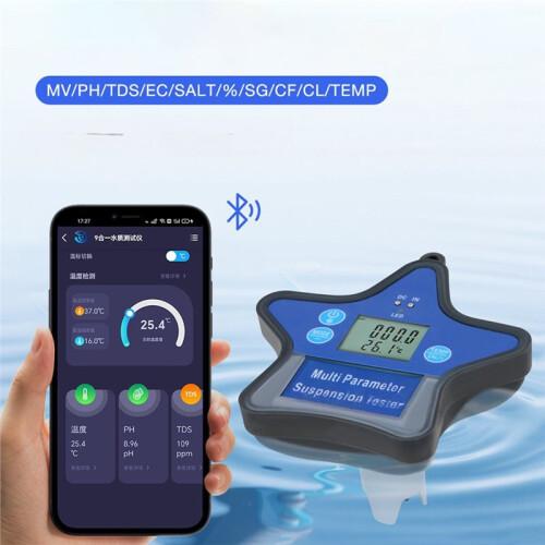 Multi-Parameter Floating  Water Quality Monitor for Pools and Aquaculture 2