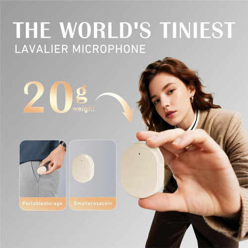 Voice Amplifier for Teachers with Wireless Lavalier Lapel Microphone Portable  Microphone & Speaker 2