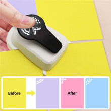Corner Decor Lace Puncher,3in1 Paper Crafts Corner Punch - Scrapbook Border Punch for Cards & Arts