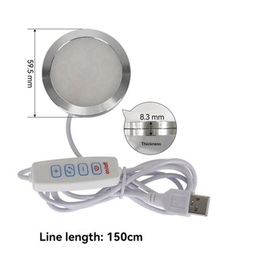 For  Led Lamp Kit Adjustable Light Kit Led Light Parts Hardware DIY Model White /Cold/Warm Light Without 3 Pcs 2