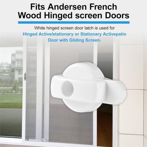 Hinged Screen Door  for Andersen Doors, Replacement Andersen Screen Door  for Andersen Screen Door Lock, 2pack 2