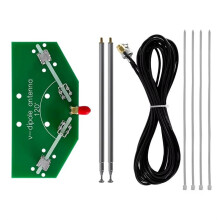 137MHz V-Shaped Dipole Antenna DIY Kit Satellite Aviation Cloud Map for Horn Rod Dipole Antenna Signal Reception B