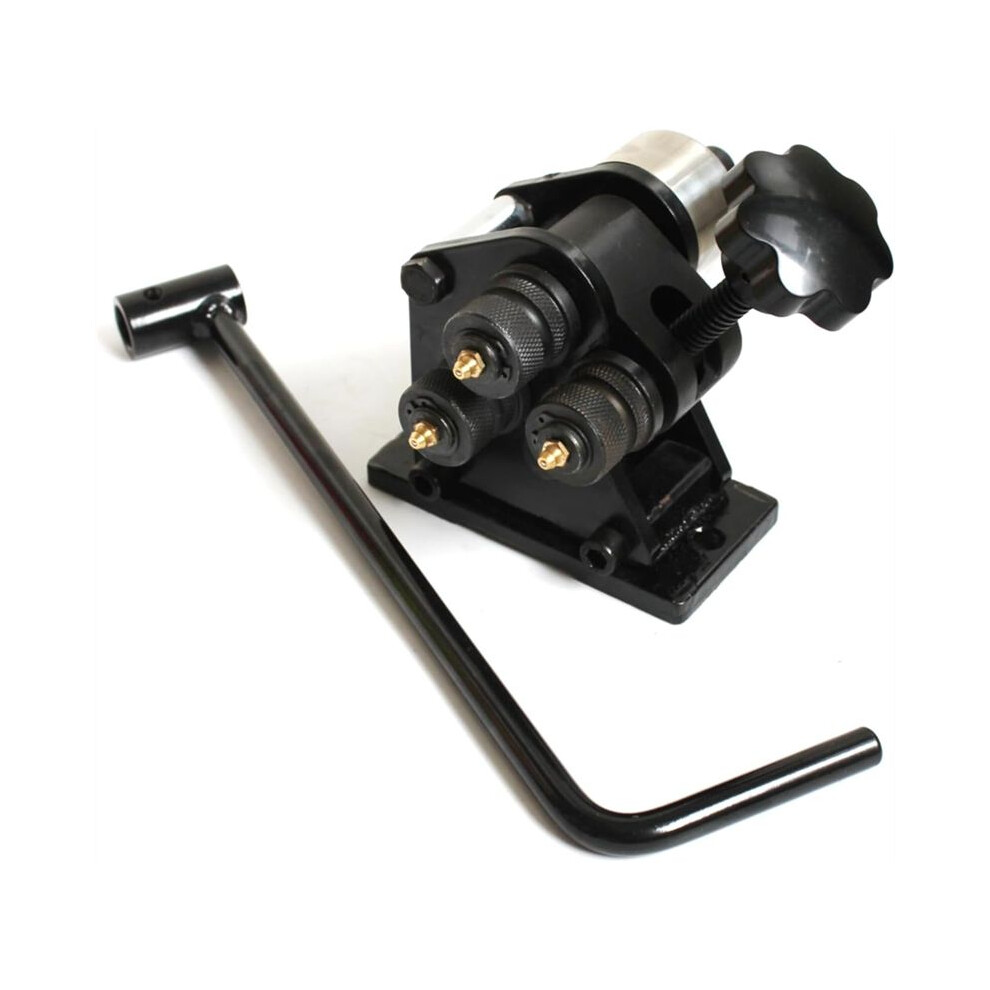 Micro-Manual Round Rolling Machine Pr-3 Plate Rolling Machine Small Hand Cranked Three Roll Pipe Bending Machine 4711362203836