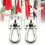 Stainless Square Heavy Duty Ceiling Hook Wall Mounted Hook for Yoga Swings Hammocks Bracket Hardware Tool 5