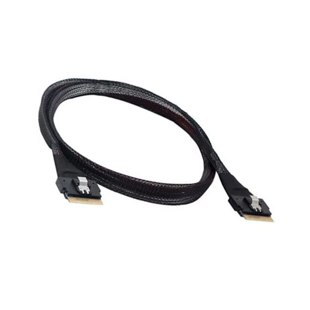 50Cm Professional Slim Sff 8654 8I Male To Sff-8654 Sas4.0 74Pin Cable For Server Controller Connector Extender Cable 6031478357321