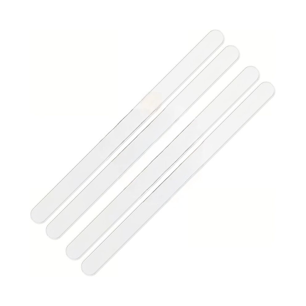 Exogio 4Pcs Replacement Strips For Bedsheet Holder, Replacement Straps Compatible With Most Lock Sheet Holders(Clear)