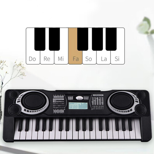Kids Electric Piano 37 Keys Portable Learning Keyboard with Sheets 2