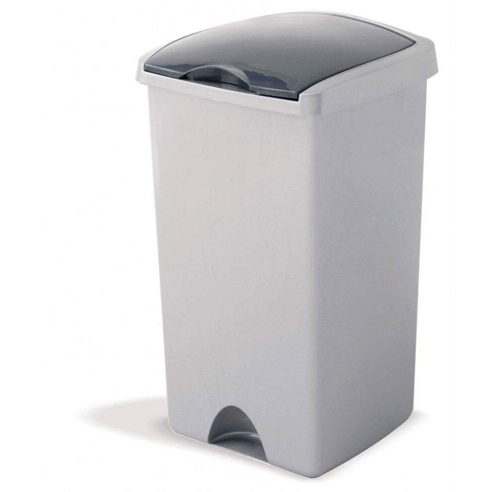 Addis 50L Bin Base - Metallic- Grey