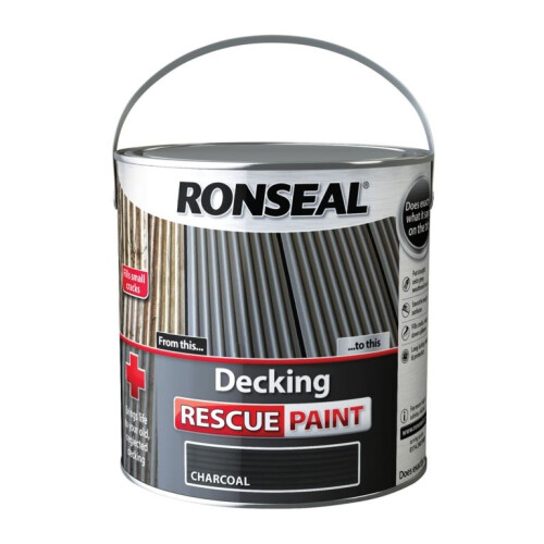 Ronseal Ronseal Ultimate Protection Decking Paint Charcoal 2.5 litre 39143