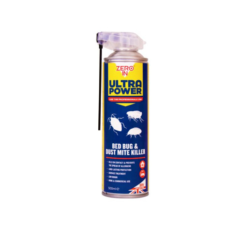 Zero In - Ultra Power Bed Bug & Dust Mite Killer - 500ml