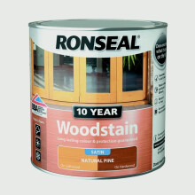 Ronseal 38677 10 Year Woodstain Natural Pine 750ml