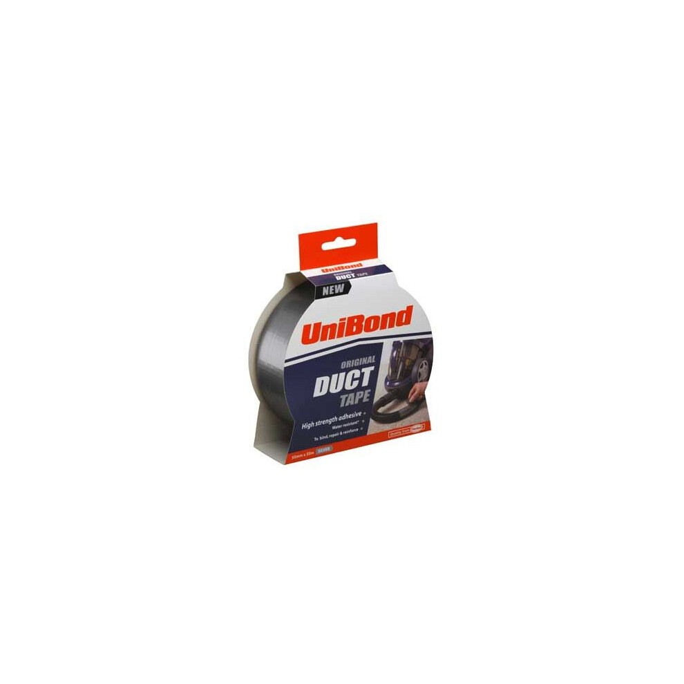 Unibond 1405197 / 1667762 Duct Tape Silver 50mm x 50m