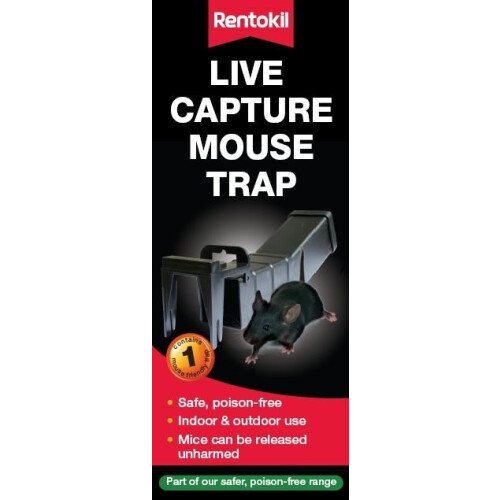Rentokil PSM68 Live Capture Mouse Trap