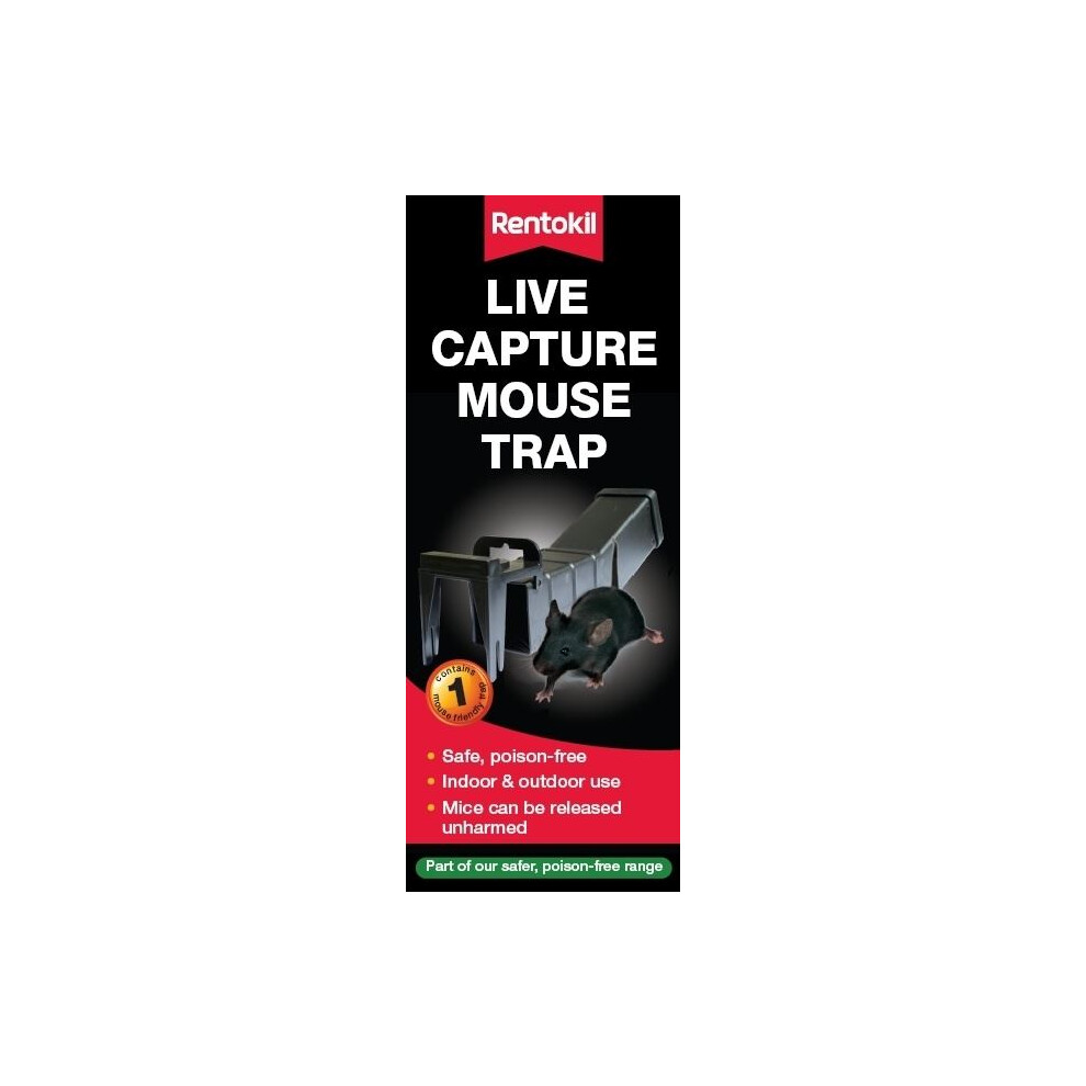Rentokil PSM68 Live Capture Mouse Trap