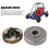 Frizione motore resistente alla ruggine per ATV e mini chopper da 50cc a 110cc 5