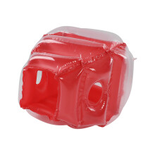 Aufblasbarer Bubble Ball PVC Springball für Familienpicknick, Rot