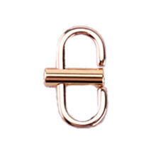 Adjustable Metal Buckles for Chain Strap- rose gold