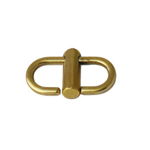 Adjustable Metal Buckles for Chain Strap Bag to Shorten-bronze