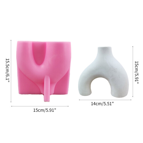 Bogen Blumentopf Silikonform Diy Sukkulenten Beton Blumentopf 2