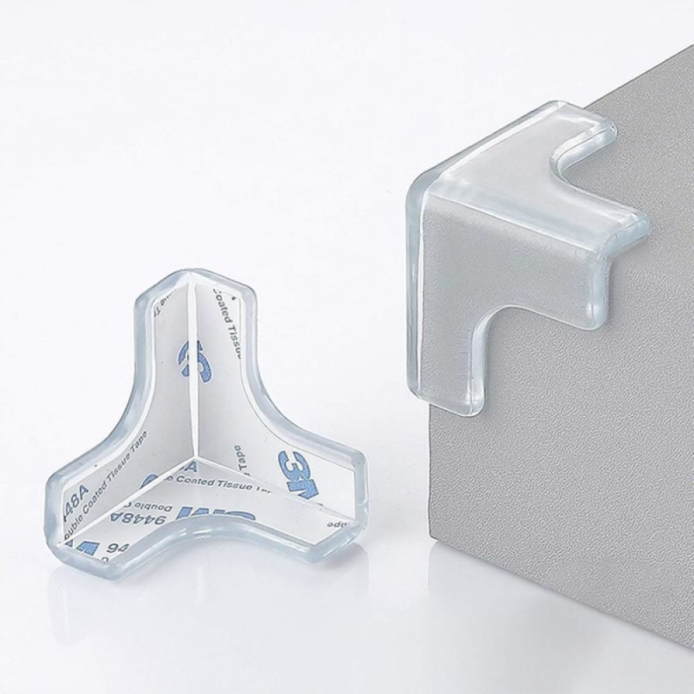 Baby Proofing Corners for Home Safety, Strong Adhesion Edge Guards with High-Strength Adhesive, Soft Transparent PVC Protectors for Furniture
