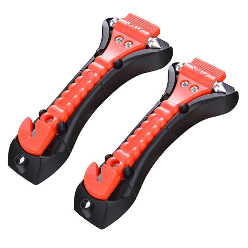 Versatile Safety Companion, Emergency Escape Tool For All Vehicles, Featuring Durable Construction & Quick Access Mounting Bracket