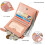 High-Quality Hardware Wallet, Practical Functional Bifold Credit Card Holder with Microfiber Leather Exterior 3
