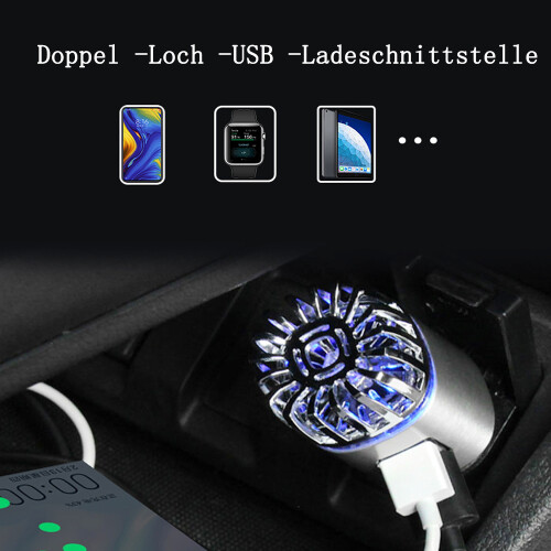 Διπλός φορτιστής USB συμβατός με Quick Charge3.0, Ιονιστικό αρωματικό χώρου για την 2