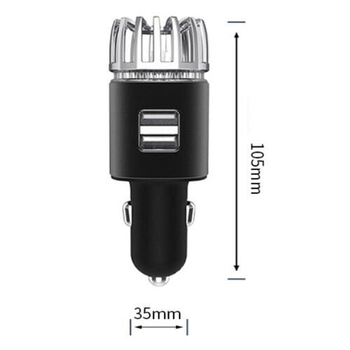 Διπλός φορτιστής USB συμβατός με Quick Charge3.0, Ιονιστικό αρωματικό χώρου για την 1
