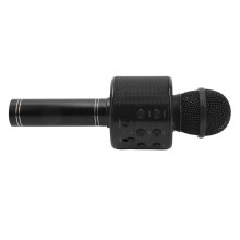 Kabelloses Bluetooth-Karaoke-Mikrofon 3-in-1, 800mAh, Schwarz