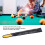 Sac deQueue Étanche en PU Noir pour 1/2 Queue de Billard, 80cm 4