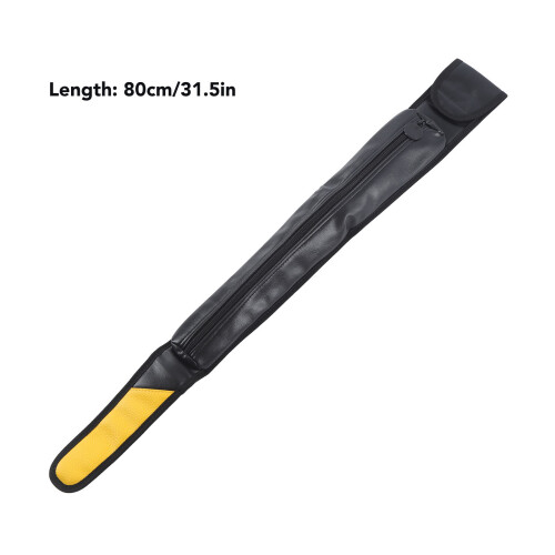 Sac deQueue Étanche en PU Noir pour 1/2 Queue de Billard, 80cm 1