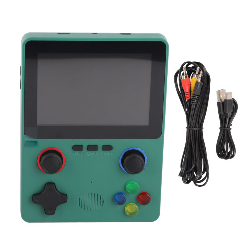 Compact Portable Handheld Game Player 3.5in IPS Display Dual 3D Joysticks 32GB 1