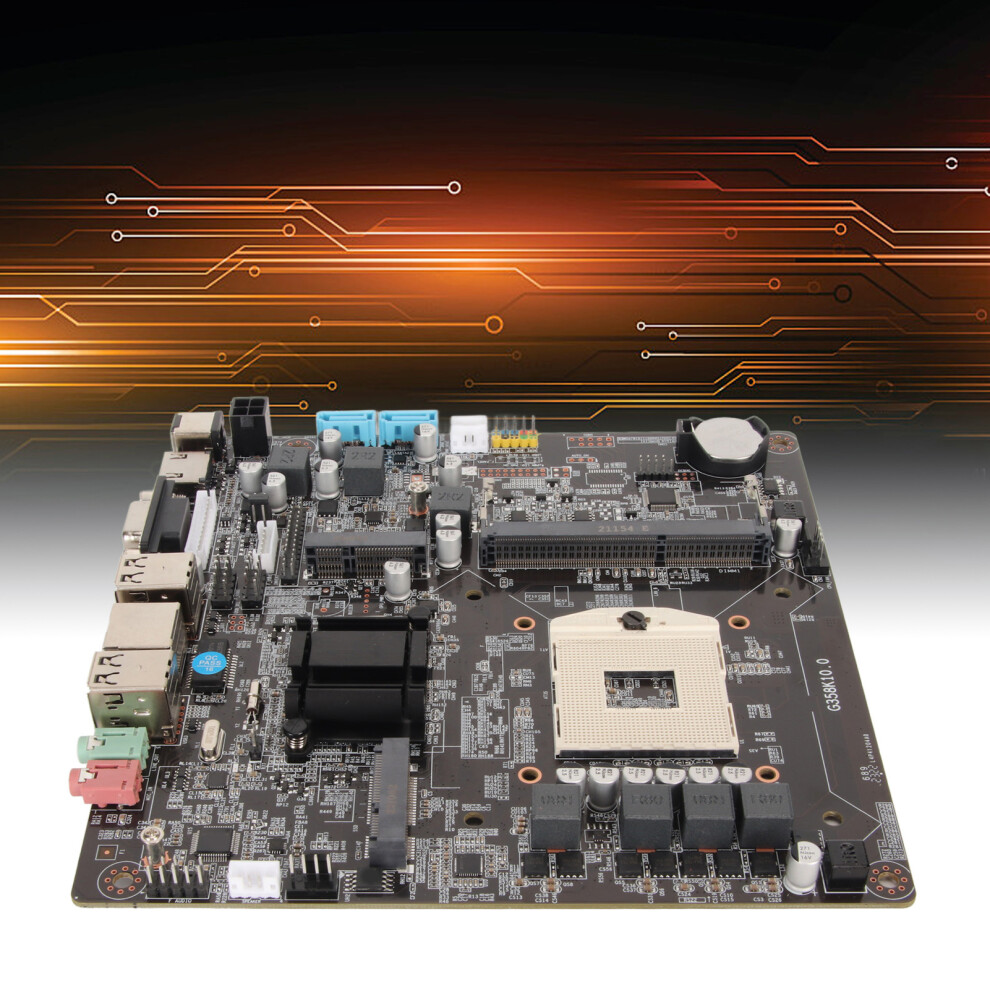Small Form Hm65 Motherboard Lga 988 Ddr3 For Intel Snb Ivb I3 I5 I7 2Nd Gen 8001369389326