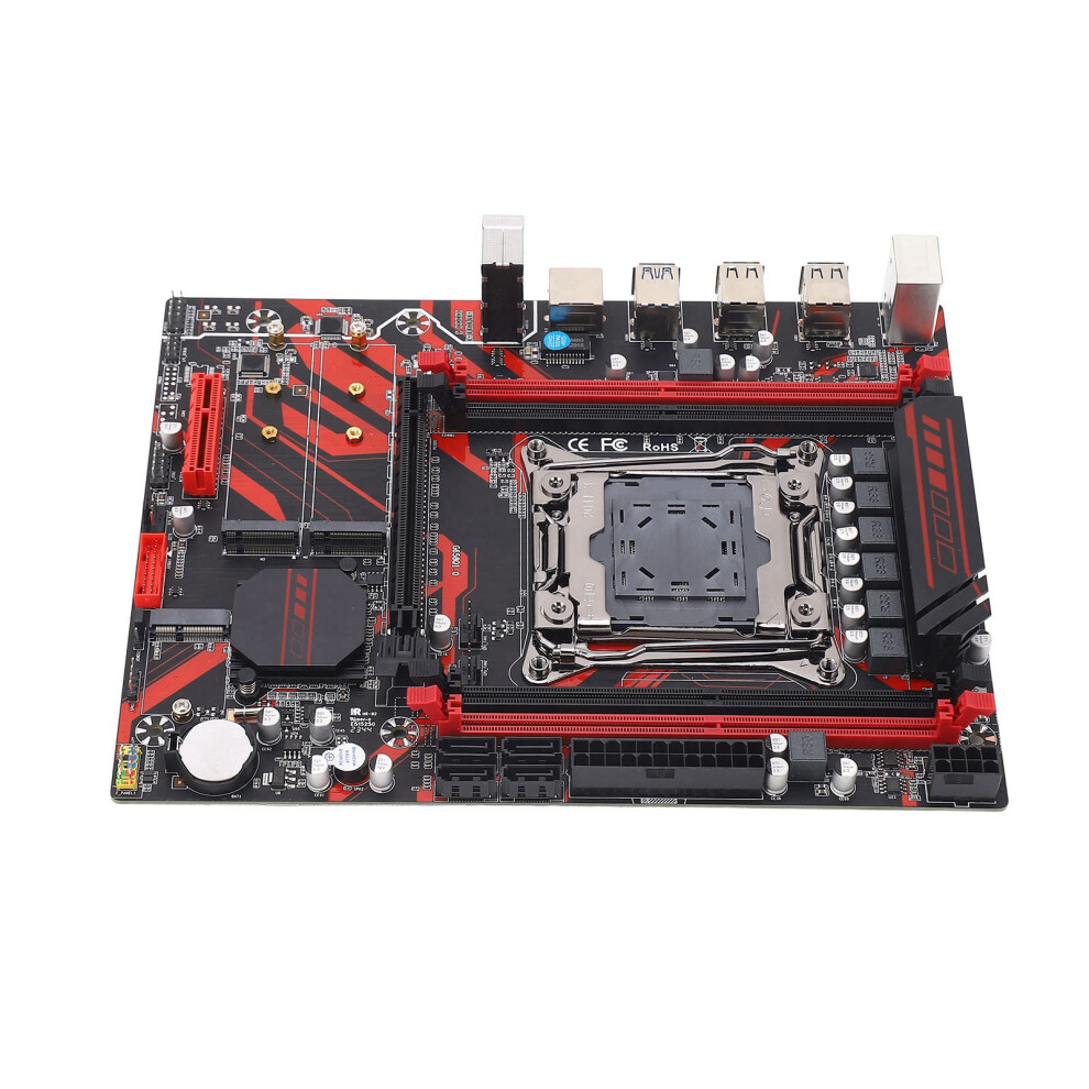 X99 Lga 2011 V3 Micro Atx Motherboard With 4 Ddr4 Slots Dual M.2 Rtl8111g Lan 9421369389345