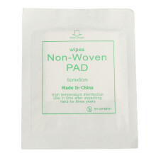 100Pcs Vlies Wischen Pad Outdoor Erste Hilfe Gaze