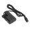 Batteria di riserva per la serie 5D con adattatore Type-C, 87g, materiale ABS 12