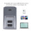Hub USB Multiport per Auto per Tesla Model 3/Y, 7x4x3cm, Materiale PC 5
