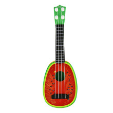 Mini-Musikinstrumente für Kinder, pädagogisches Lernspielzeug Ukulele-Gitarre für Kinder mit 4 Saiten, kindersichere ABS-Kunststoffkonstruktion,