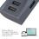 Hub USB Multiport per Auto per Tesla Model 3/Y, 7x4x3cm, Materiale PC 4