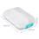 Weekly Medicine Organizer Waterproof Plastic Box 10 Compartments White 2