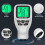 High Precision Digital Thickness Test Tool for Metal Coatings 0-2000um White 9