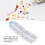 Weekly Medicine Organizer Waterproof Plastic Box 10 Compartments White 4