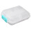 Weekly Medicine Organizer Waterproof Plastic Box 10 Compartments White 12