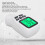 High Precision Digital Thickness Test Tool for Metal Coatings 0-2000um White 5