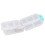Weekly Medicine Organizer Waterproof Plastic Box 10 Compartments White 10