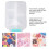 Weekly Medicine Organizer Waterproof Plastic Box 10 Compartments White 6