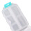 Weekly Medicine Organizer Waterproof Plastic Box 10 Compartments White 9