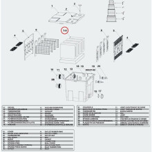 Filtru de acvariu cu burete bio pentru apă limpede, spumă cu celule deschise, tăiat la comandă, filtru Matten, divizor de bazin pentru acvariu,